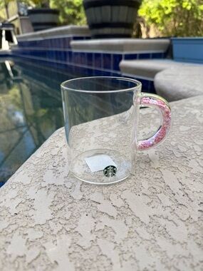 Starbucks Clear Hearts Mug🤍